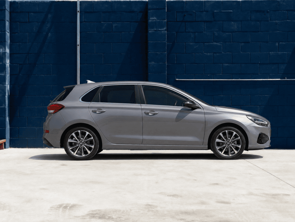 2022 Hyundai i30 in Grey, side profile