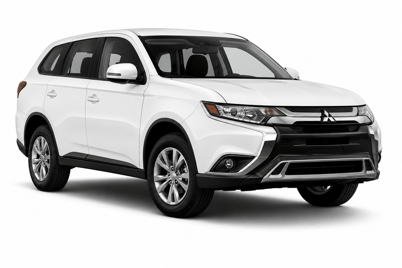 Mitsubishi Outlander ES 17 White Mitsubishi Outlander ES 2020 Model