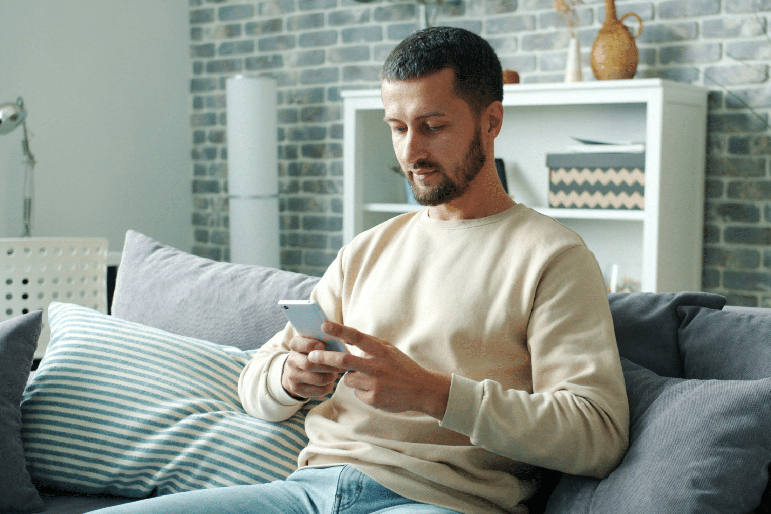 Man On Phone
